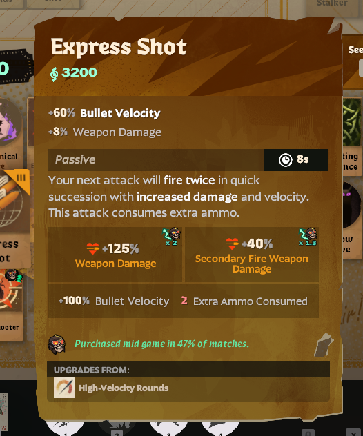 pvpthemvp's tweet photo. BUILD EXPRESS SHOT ON DEADMAN DANNY !!! 

nobody else will tell you this since its a forgotten item but it does crazy damage because it counts as primary fire the burst is actually insane abuse this trust https://t.co/3T5ClKEsMb