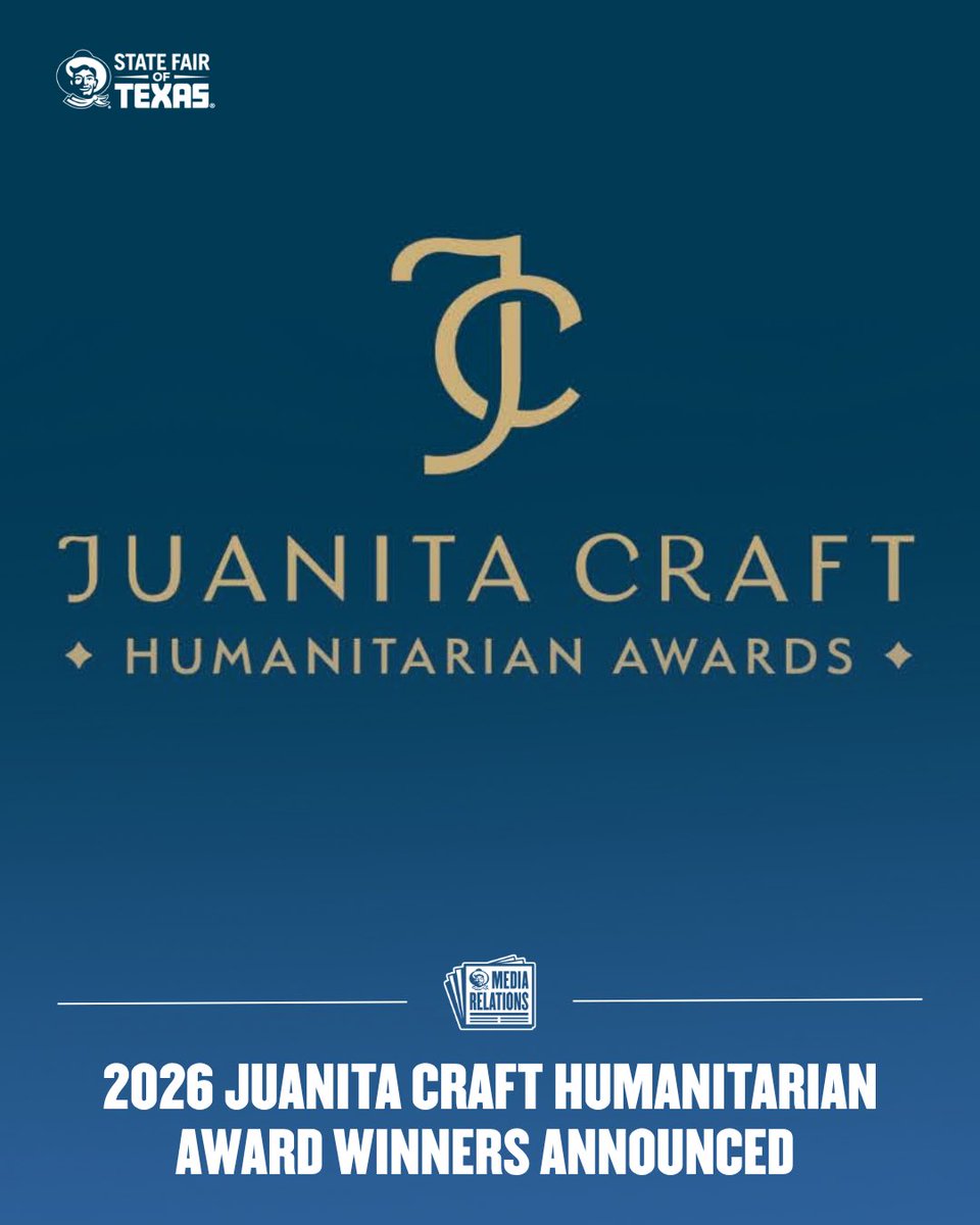 BigTexNews's tweet photo. ICYMI: 2026 Juanita Craft Humanitarian Award Winners Announced 

Read more: https://t.co/yF8FA9ngP1. https://t.co/jGJRc9Vkce