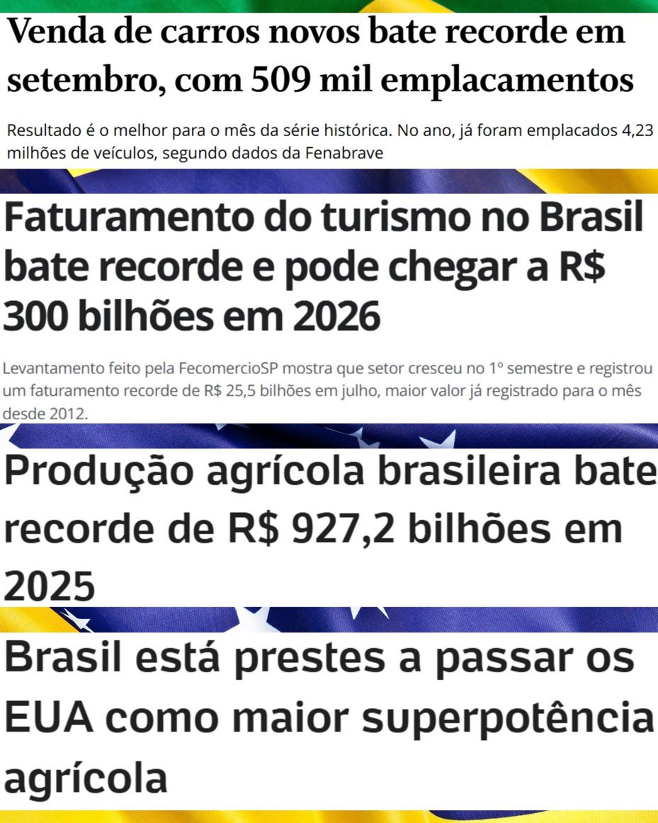 FPADomingues's tweet photo. E dizem que Lula quebrou o Brasil https://t.co/TyRFH5yNxK