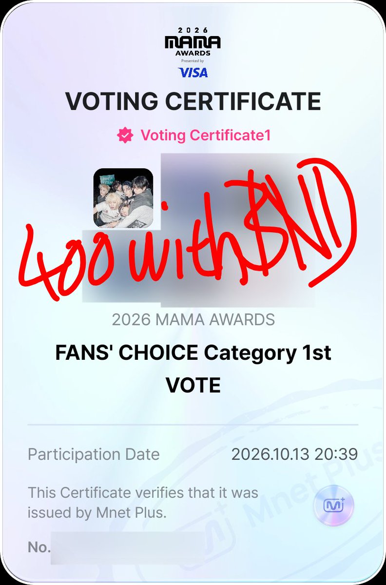 400withBND's tweet photo. Reply + rt ! 

#2026MAMAVOTE #BOYNEXTDOOR https://t.co/NkcpZlFQDa