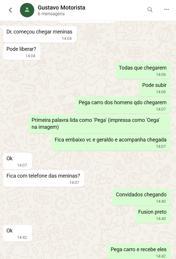 1uc4s_m1theus's tweet photo. BOMBA 🚨 / ATUALIZAÇÃO no MasterWhats

Subiu agora a festa de 28/02 no triplex do Vorcaro:
“Emprestei quarto do lado para ministro com 5 menina.”

Depois: “Ministro tá sem pressa nenhuma de ir embora… renovando pra começa tudo novamente.”

Dias depois Rayanna cobra R$ 10 mil: “Ela disse que ficou com o kassio.”

Investigadores da PF e do STF interpretam como possível referência ao ministro Kassio Nunes Marques. Ele nega.

E Lula confirmou o encontro com Vorcaro no Planalto (dez/2024). Disse que foi meia hora e que o banco seria analisado “como qualquer banco”.

Tudo pesquisável agora: https://t.co/gkZdx0yuZB