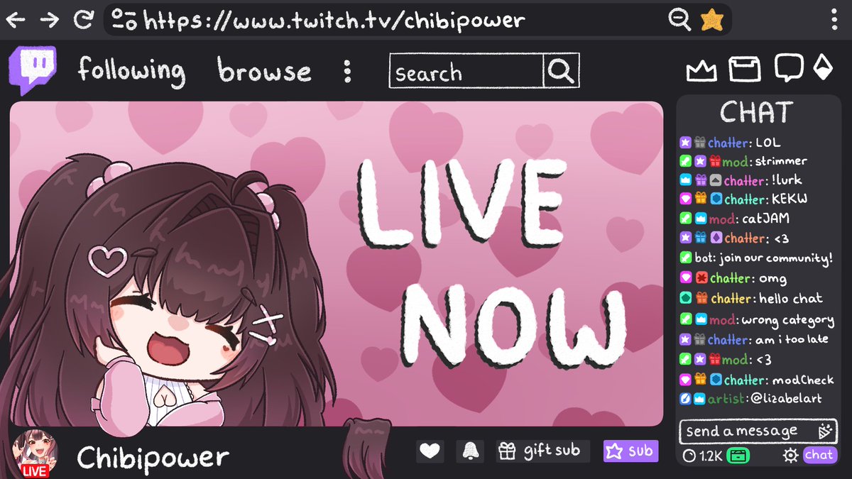 ChibipowerVT's tweet photo. Meine Community wollte das ich in meinen Geburtstag rein streame, also gibt es bis 0 bisschen Repo spaß 💖 https://t.co/okcRXdHOv4