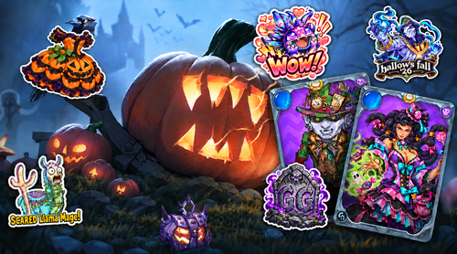 splinterlands's tweet photo. 🎃 Hallows Fall Returns to Praetoria!

The spooky season has arrived in Praetoria! Hallows Fall is back, bringing a fresh collection of haunted cosmetics, Halloween stickers, and limited-edition skins to discover throughout the game.

👻 Spooky Skins & Halloween Collectibles

Get into the Halloween spirit with new Spooky and Haunted skins appearing across Praetoria!

🎁 Rewards Shop: Discover a host of new skins.
⚡ Sparks Shop: Grab an additional Halloween skin.
🎰 Frontier Jackpots: Hunt for a pair of limited-print skins!
🗝️ Reward Chests: Starting with the second season of October, find a variety of limited skins in every type of reward chest.
🦇 Sticker Shop: Halloween stickers are available for a limited time during the event!
⏳ Don't miss your chance to collect these seasonal cosmetics before Hallows Fall disappears!
⚔️ Gameplay Updates
⏱️ Improved the display behavior while waiting for an opponent during Tactics selection.
🏹 Volley Fix: Fixed an issue where Ranged attacks with higher Speed weren't triggering before the Volley attack as intended.

🏆 Modern Bracket Rewards: Starting with the second season of October, the cap on Modern Bracket winnings will increase from 2% to 4%. This change will affect the SPS distribution at the end of October.

🛠️ General Updates & Improvements

🎨 Artisan Quarter & Stickers

✨ 25 new player-created stickers are now available in the Artisan Quarter! Filter by New! on individual stickers and packs to find them all.

📦 Sections containing content that is no longer available to craft have been hidden from the Artisan Quarter. Any claims previously located there have been moved to the Claim Center.

🔔 Improved notifications when receiving older stickers through direct transfers, even when they aren't stored in your binder.

🃏 Cards, Binders & Trading

📖 Binders now let you remove individual pages, which also removes all cards on that page from the binder.

🔎 Added an On Bracket Cooldown filter to the card display.

🤝 Cards on bracket cooldown can now appear as options in Trade Offers.

🔧 Fixed an issue where the Combine display sometimes showed the wrong level for the resulting card.

🛡️ Battle & Lobby Improvements

⚙️ Added a new setting to disable adjusted-stat animations during team creation.

▶️ Fixed an obscure issue where stacking certain Kindred abilities could cause battle replays to hang.

👥 Fixed Survival Brackets not displaying their player counts.

📜 Modern battle history records will no longer display the bracket in which the match was played.

🎵 Improved the display of the Splintervibes player on mobile during team creation and battle replays.
 
🦇Hallows Fall is here — time to get spooky!

Explore the shops, hunt for limited-edition skins, collect the new Halloween stickers, and enjoy the latest improvements across Praetoria.

Happy Hallows Fall, Summoners! 🎃