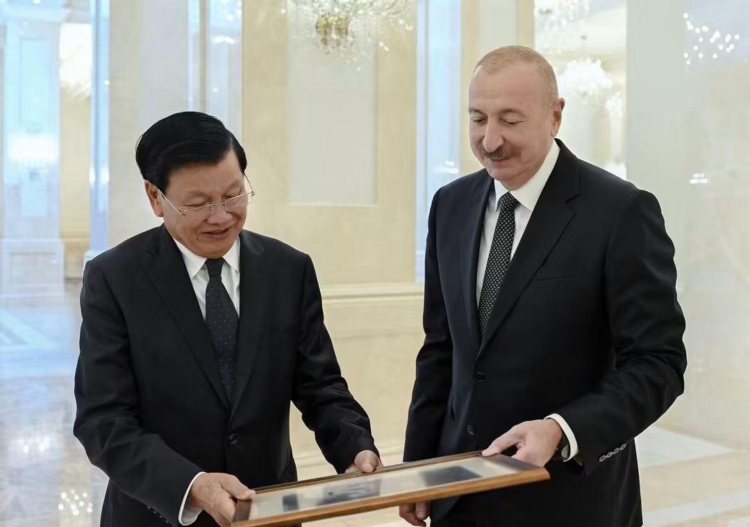 YAP_1992's tweet photo. Prezident İlham Əliyevin adından Laos Prezidentinin şərəfinə rəsmi nahar verilib.

https://t.co/qmHrRnbBUS https://t.co/MhOBD9SDJL