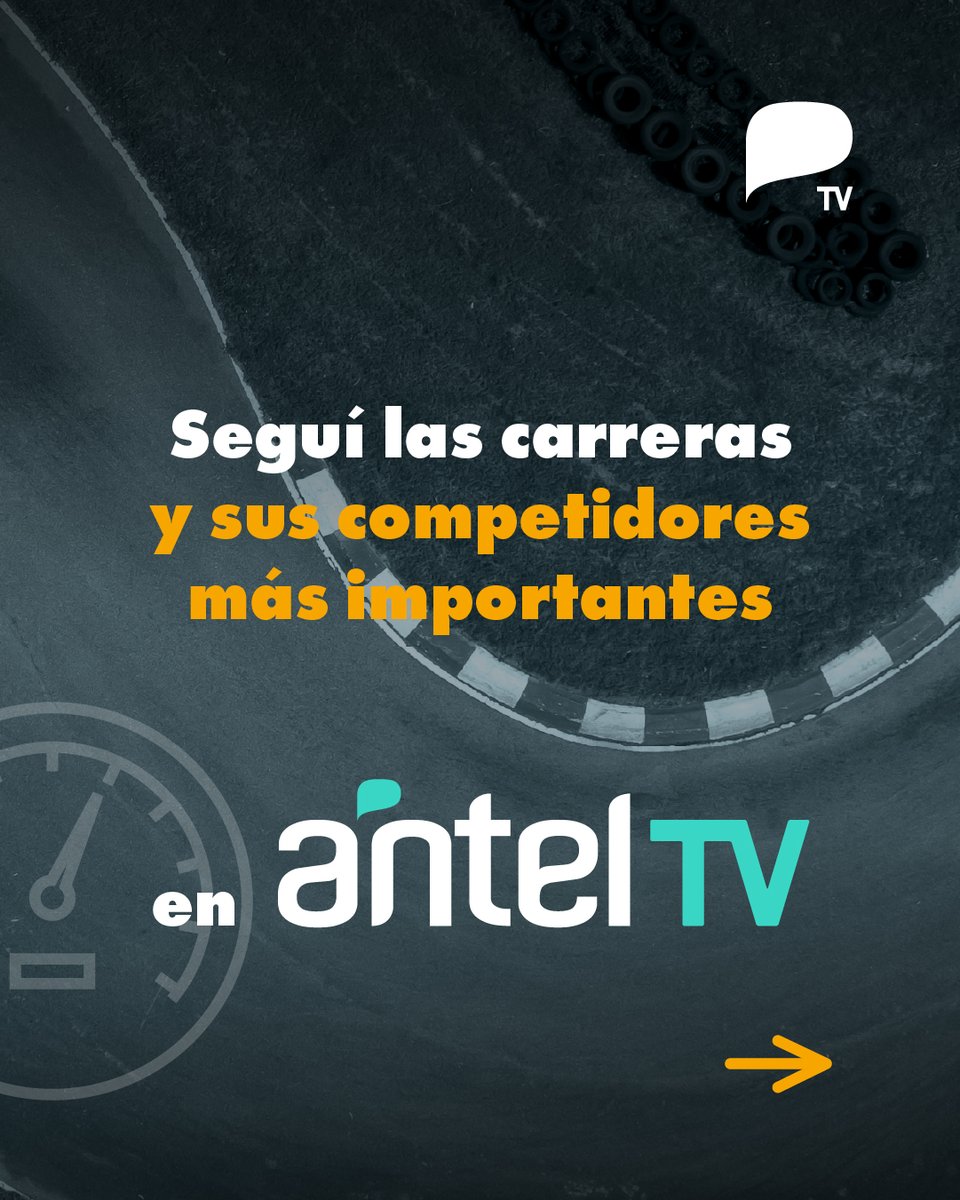 antel_tv's tweet photo. 🏎️ ¡Últimos días para verla!

La historia de Gonchi Rodríguez, uno de los grandes referentes del automovilismo uruguayo, está por despedirse de AntelTV.

🇺🇾 No te quedes sin conocer su historia y revivir su pasión por las pistas.

📱💻📺 Dale play y mirala ahora en AntelTV, en todos tus dispositivos.

Hay cosas que solo se ven acá