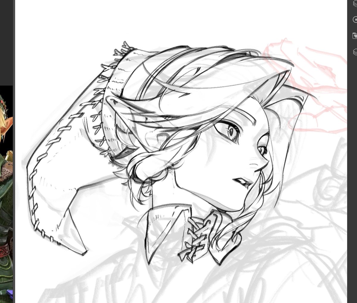 asagichiii's tweet photo. #zelda wip https://t.co/PgTX2ZXsfX