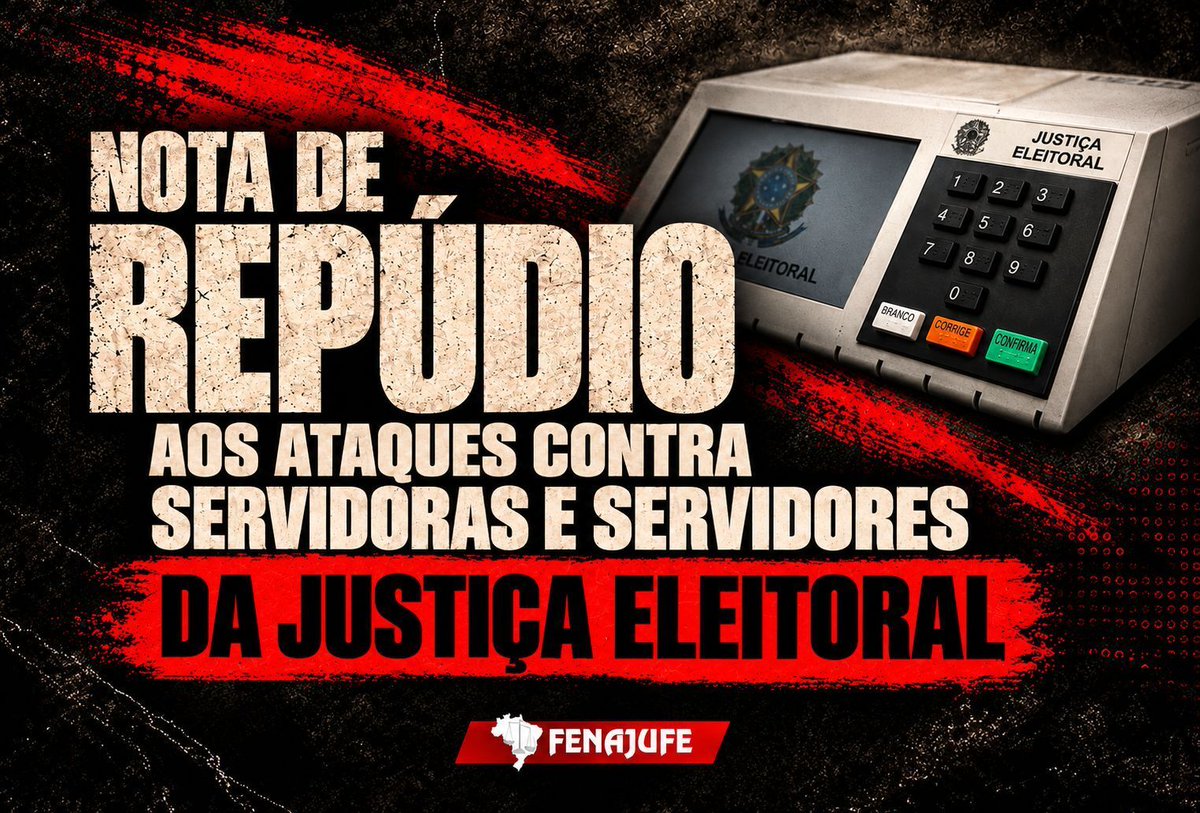 Fenajufe's tweet photo. Mídia repercute censura do TSE ao Fonasefe https://t.co/oxRfgmggOk https://t.co/4q62u37NP3