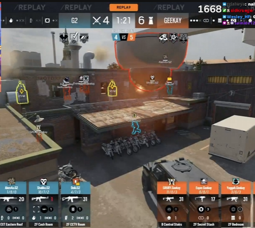 fettR6S's tweet photo. what a shot from the observers. perfectly conveyed the impending doom from this mistake by G2 https://t.co/yMVMsza0SY