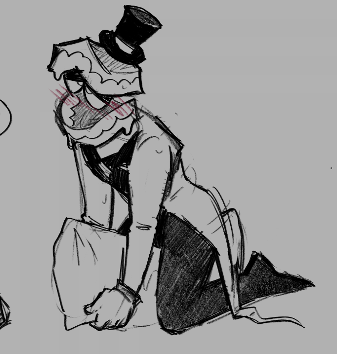 114pine's tweet photo. Do not look at me #tadcnsfw #genitalcircus https://t.co/2fFenGcjKk