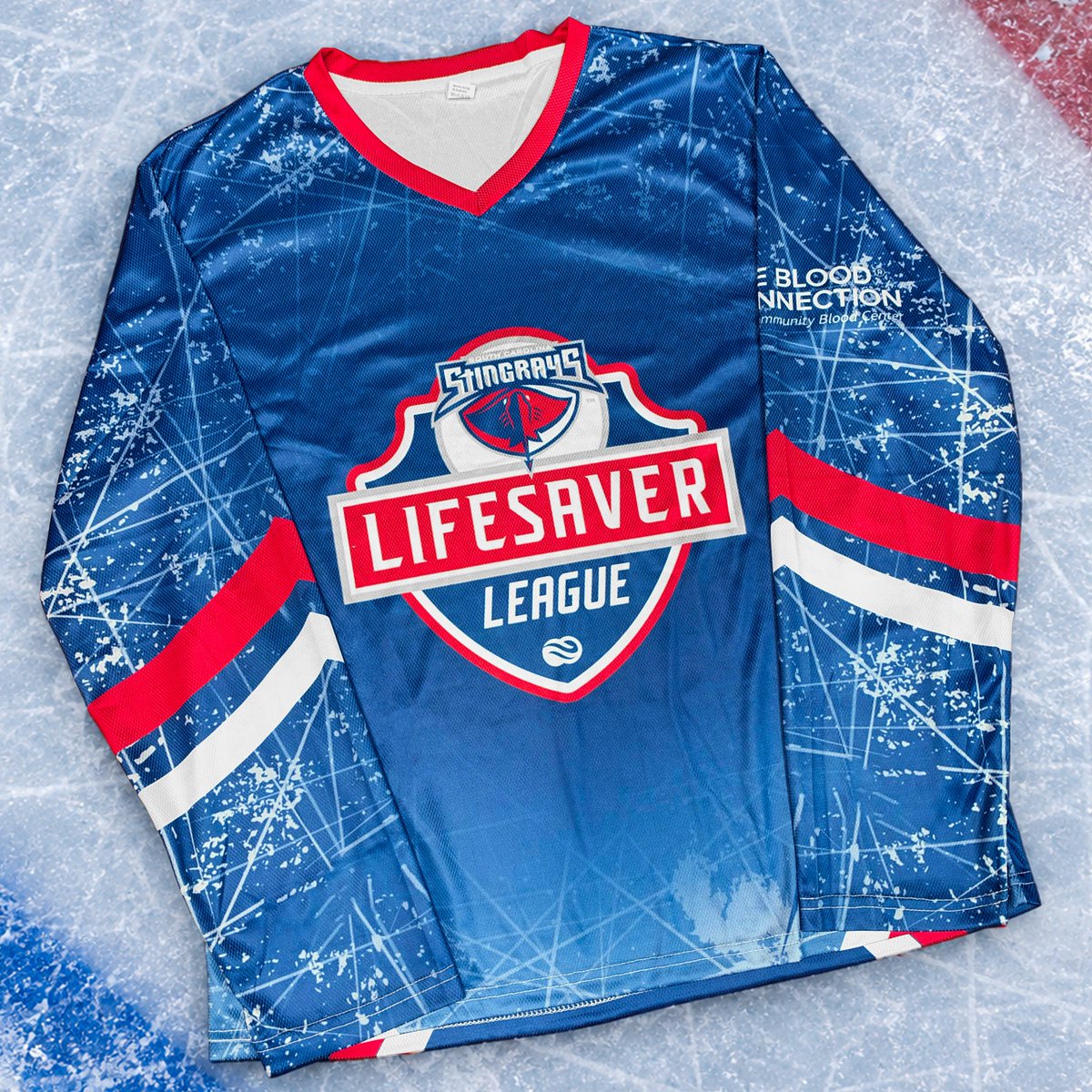 BloodConnection's tweet photo. Make the assist that matters! Donate blood TOMORROW, October 17, with us and the South Carolina Stingrays and receive an exclusive Lifesaver League jersey, 🎟️ TWO game tickets AND 🍦 A coupon for a FREE pint from Bruster’s. Now that’s a winning play! While supplies last.

🔗 https://t.co/WSutuJ6TjN