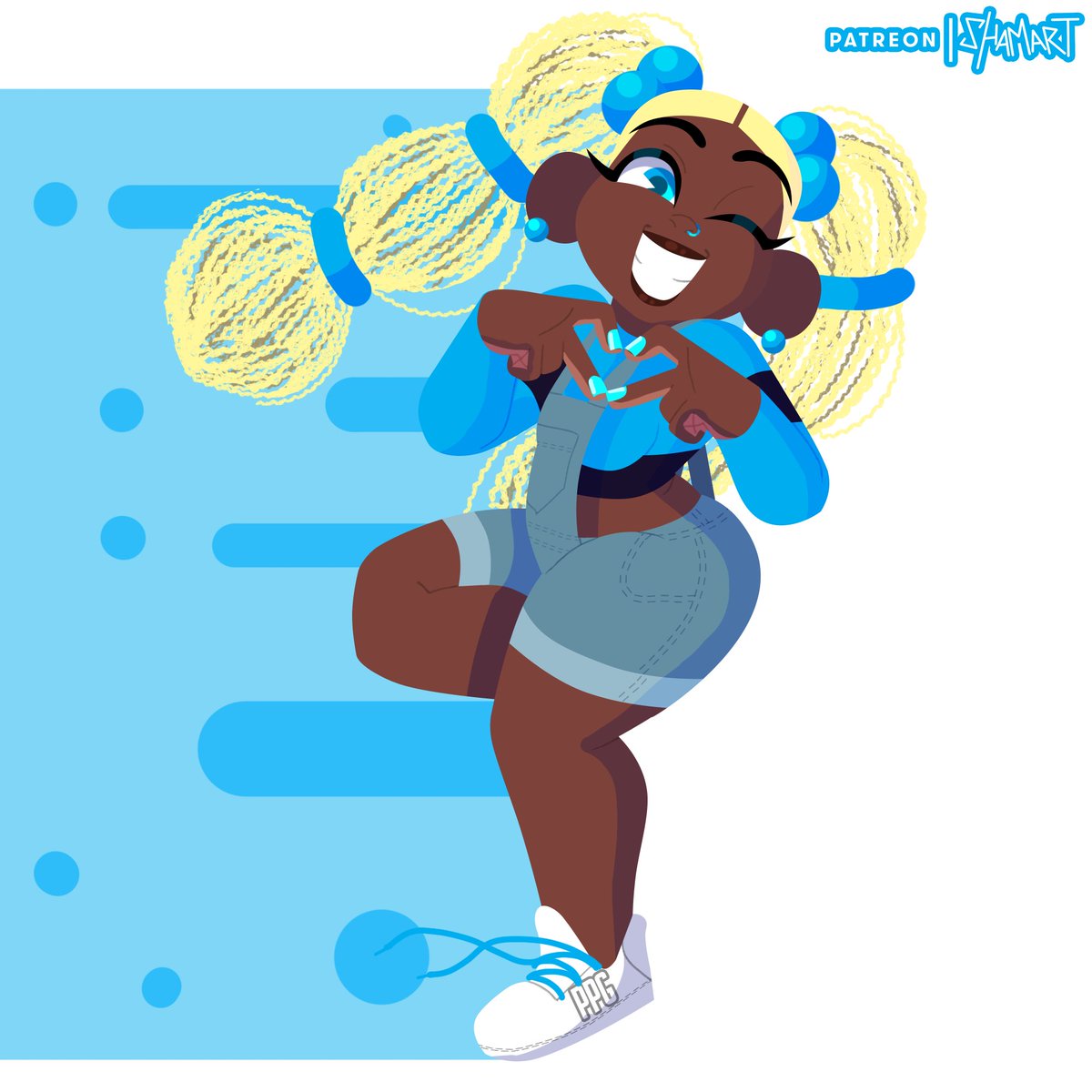 shamartTM's tweet photo. In light of recent events, Black Powerpuff Girls! ❤️💙💚💜 #blacktober https://t.co/H6r0EIR1Cs