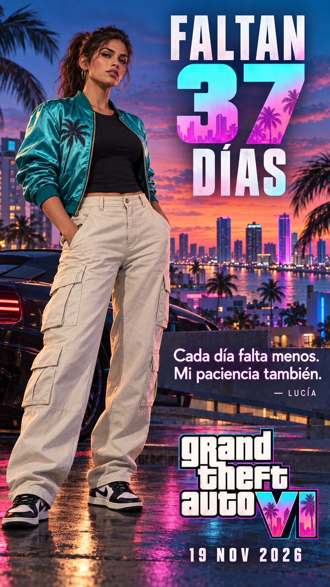 LucidiccionVI's tweet photo. El 19 de noviembre lo pasamos bien ¿ya compraste GTA VI? https://t.co/fDTGegVW1P