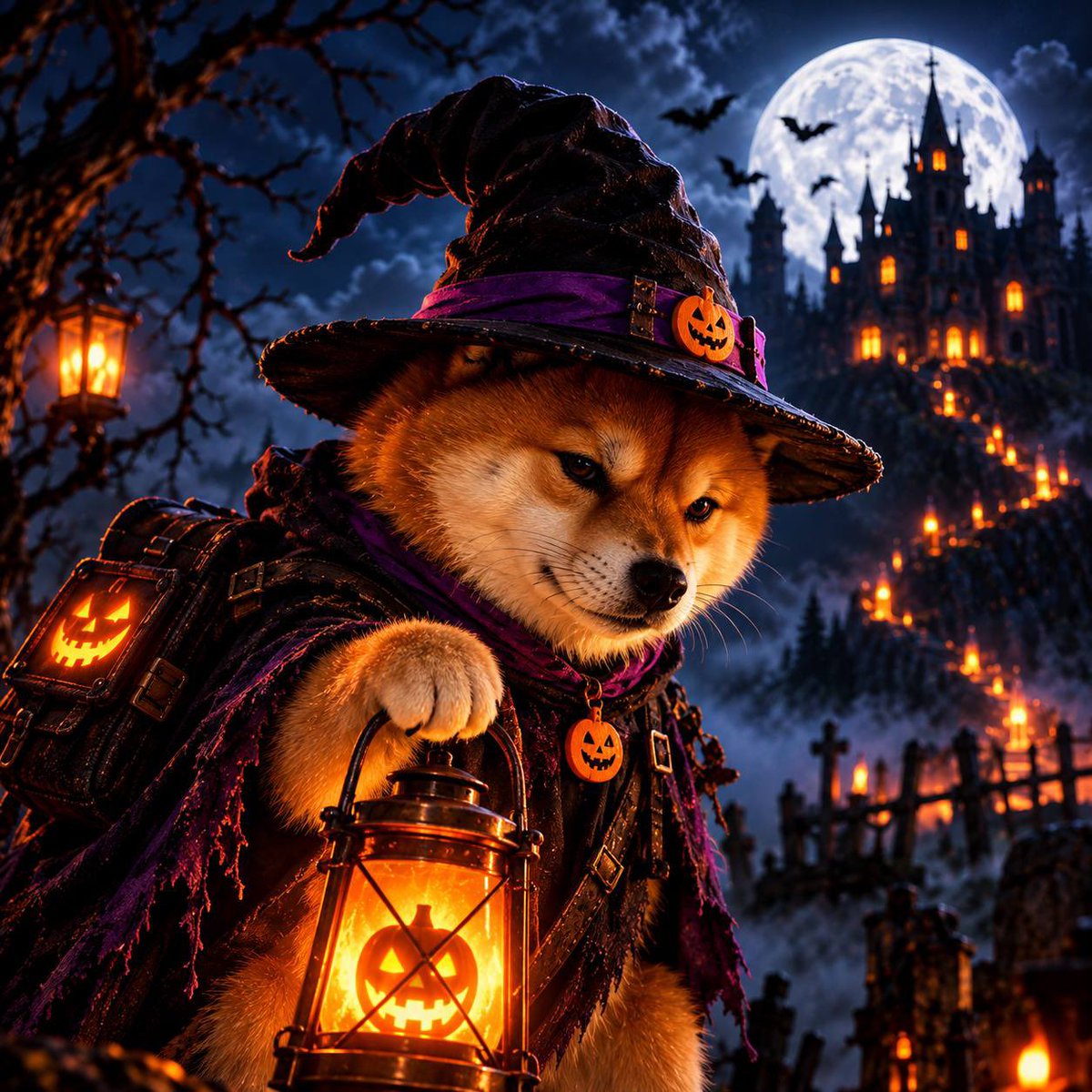 hallowinu_x's tweet photo. Spooky season is upon us 🎃 👻 

Official Hallowinu is now live on sol

Ca: Ao7KhzJ87wqSuh2jwtkF1ueU3uULmC1K5i1TRX2dpump

$HI https://t.co/tY0VniaSVM