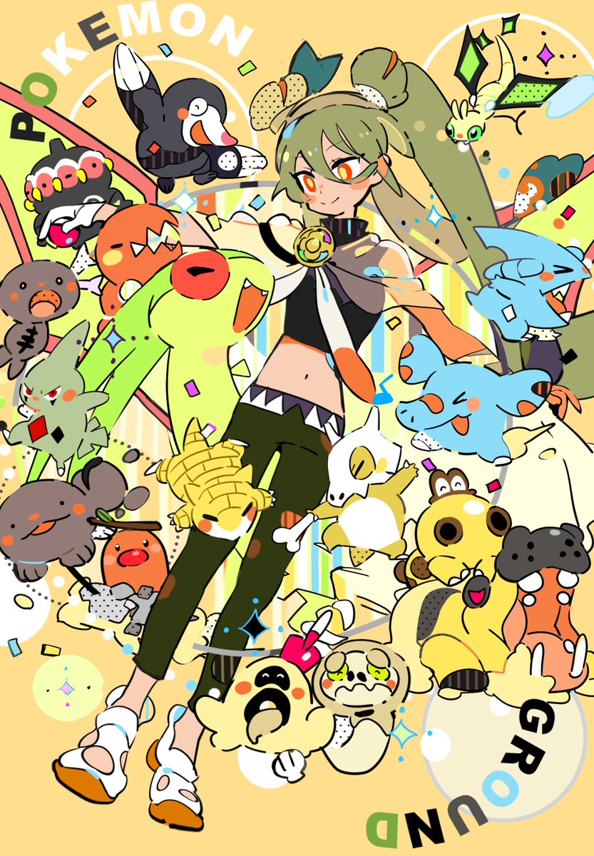 n79oqc3Yja6JLOF's tweet photo. 「ひこう✈️＆じめん🏖️」
＃初音ミク　#Pokemon https://t.co/W7RTfbDOy5