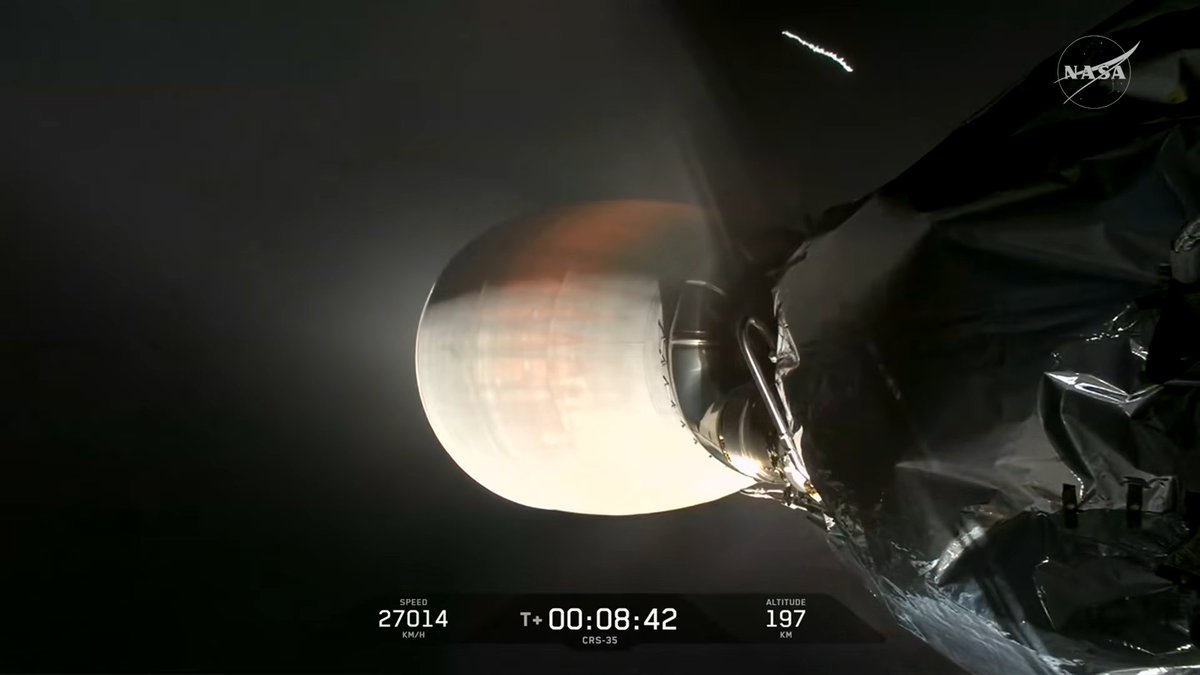 dlxinorbit's tweet photo. SECO-1
#NASA #SpaceX #Dragon #CRS35 https://t.co/OH3meCq7cH