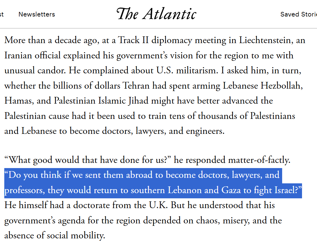 LizHurra's tweet photo. An excellent piece by @ksadjadpour. This anecdote is particularly jarring
https://t.co/UQb2y1l2lq (gift link) https://t.co/r2kWku4qeV