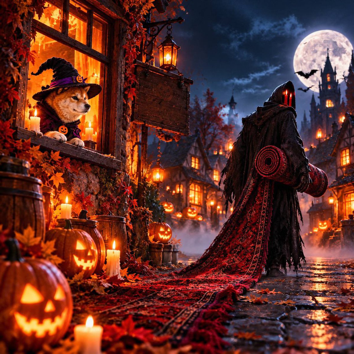 hallowinu_x's tweet photo. 👻 LET THE HAUNTING BEGIN https://t.co/xorKsy0lcc