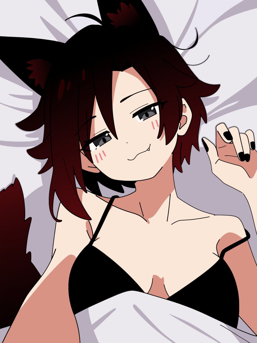 KiwiLight33's tweet photo. Foxy Faunus Ruby Rose Morning! https://t.co/tQXzxJaU91