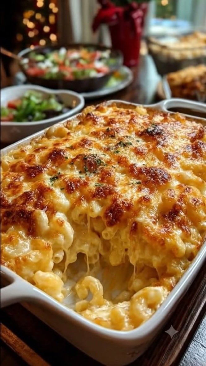 DailyDish0ut's tweet photo. Baked mac and cheese 🧀 https://t.co/L6XBNi6a3v