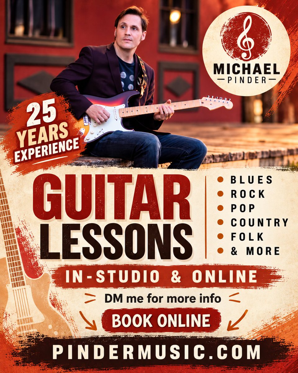 pinderbrothers's tweet photo. Teaching music is honestly one of my favorite things I get to do.

If learning guitar has been sitting on your “someday” list, I’d love to help you make it real. 🎸 Message me and let's talk about it!

#guitarlessons #guitarcoach #learnguitar https://t.co/oRZ1FBttMn