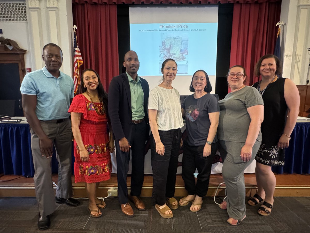 PeekskillCSD's tweet photo. It's School Board Recognition Week and we would like to take a moment to recognize the individuals who dedicate their time to our school community! Even though we make a special effort to show our appreciation this week, their contribution is a year-round commitment. https://t.co/K8kVVDXgyz