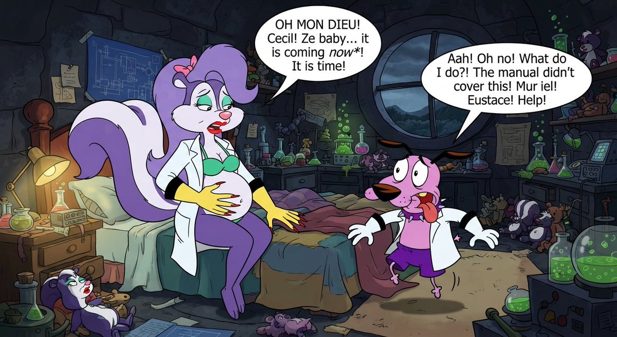 TommyHo46439136's tweet photo. Dr Fi, Cecil, and Cossack Flick (Dr Weird and Steve parody) 11
#CartoonNetwork #TinyToonsAdventure #CourageTheCowardlyDog #FifiLaFume #Courage #CourageTheDog #CobyFlintLaFumeBagge #Flint https://t.co/bb0IvgoP9R