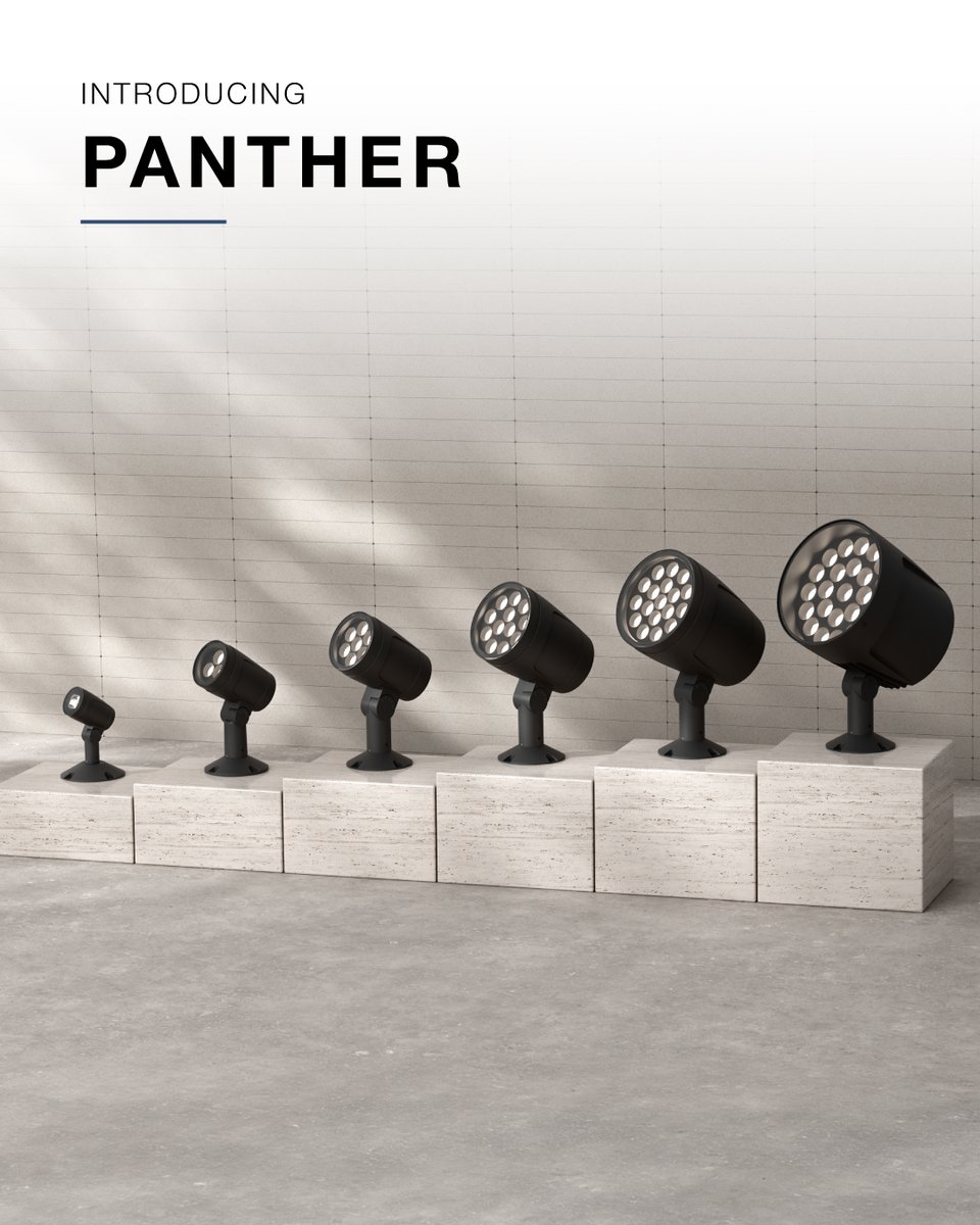 WAClighting's tweet photo. PANTHER White Light by WAC Architectural gives designers the flexibility to illuminate with purpose, from precise accents to expansive washes.

Explore the Pather family → https://t.co/W03J31CVLj

#WACGroup #WACArchitectural #outdoorlighting #commerciallighting https://t.co/SNTEF9JHuG