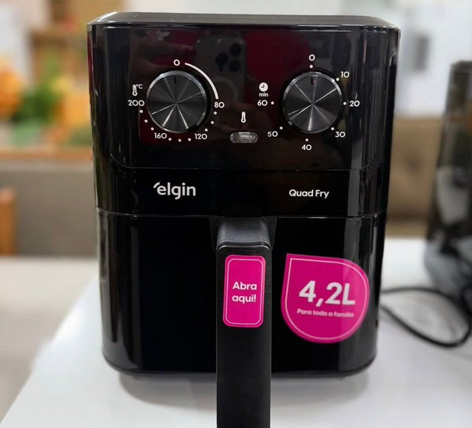 TechIndica's tweet photo. ♨️🔥 AIR FRYER QUAD FRY 4,2L COM 52% OFF!

💥 DE R$ 299,00 POR R$ 145,00! 😱
💸 ECONOMIZE R$ 154,00!

🏷️ Aproveite as ofertas na Shopee, Amazon e Mercado Livre — use o cupom! 🛍️

👇 CONFIRA A OFERTA:
https://t.co/7feWdIxsH4

📲 Mais ofertas e cupons:
https://t.co/1qSH2W5twd https://t.co/7rMO8D1dOF
