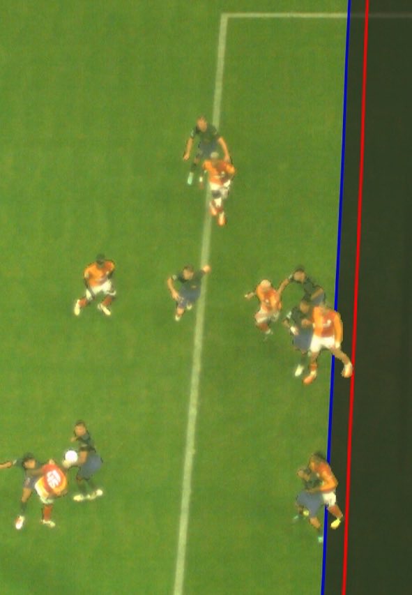samiyengundem's tweet photo. Galatasaray’ın iptal edilen golünde ofsayt çizgisi. https://t.co/6HhNIkKcTp
