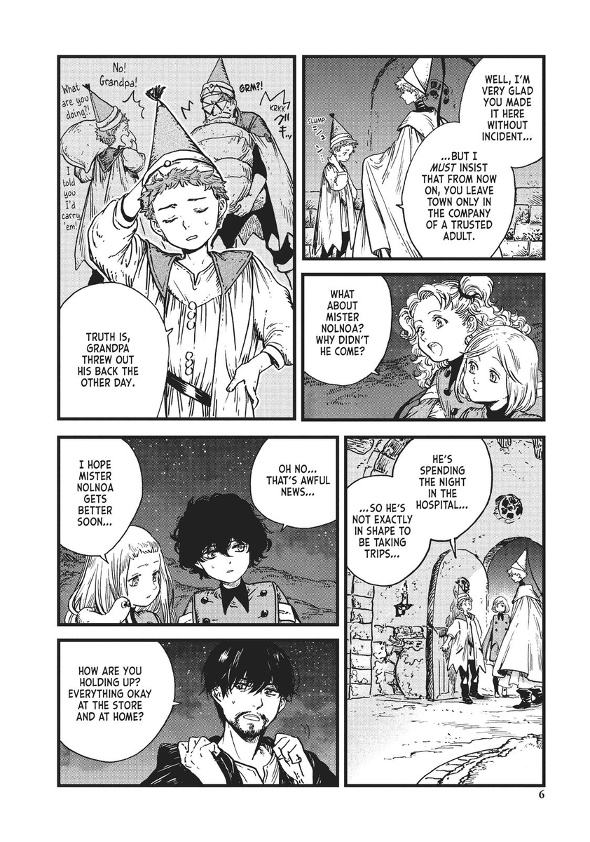 vuurklap's tweet photo. @A_Tired_Scribe @starouuz Plus in Ch 41 Tartah does reveal Nolnoa had to go to the hospital after throwing out his back.

So he's not exactly in perfect health... 💀💔😭 https://t.co/yfqPGoBWkJ