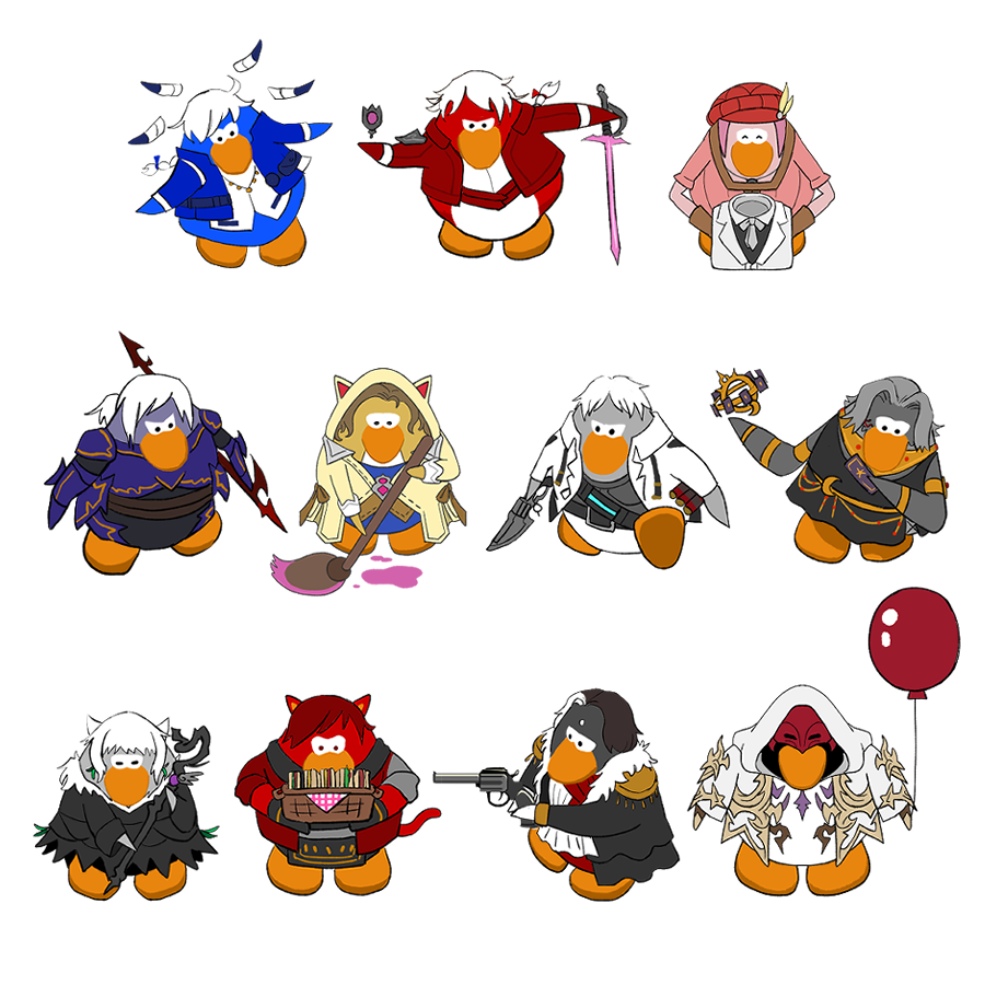 dune5and's tweet photo. scions... and other friend stickers for gateway fate 🐧 https://t.co/6HHw04TS4Y