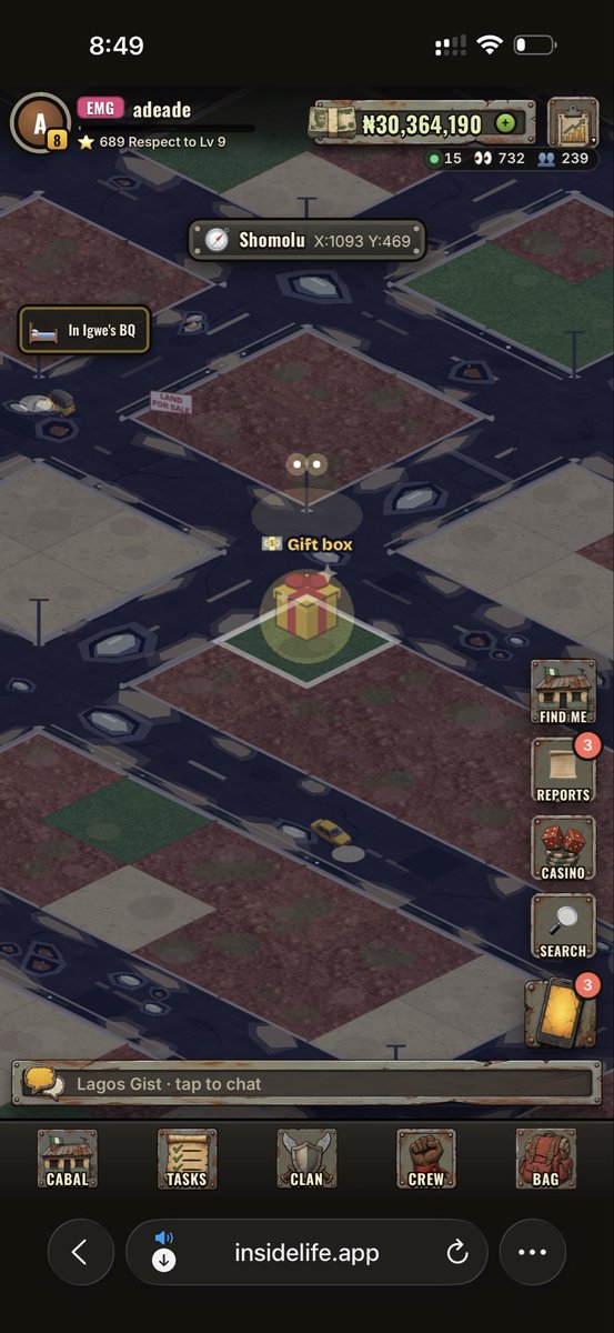 InsideLifeapp's tweet photo. We scattered gift boxes with real money across the map 

Be the first to find it https://t.co/S4PBD3419P