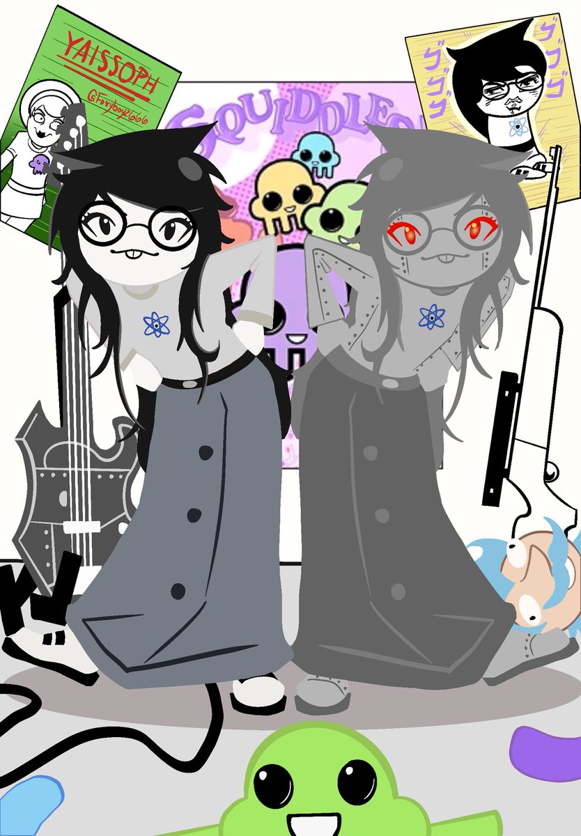 Foxyboyz666's tweet photo. Reposting my favorite homestuck pieces I have done so far. My fav def has to be the army of darkness x homestuck one. Anyways thank you all for supporting my art I love you all ❤️. https://t.co/3ImYWJq8Qi
