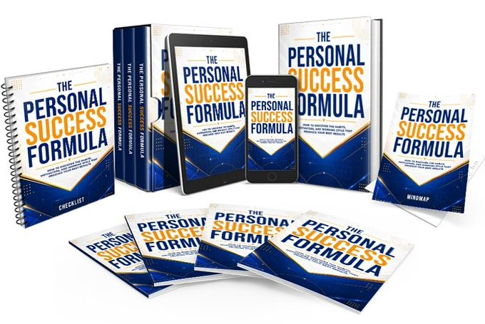 ConnieGreen's tweet photo. "The Personal Success Formula" PLR helps readers understand what's holding them back and build a practical system around what motivates them and how they actually think, work, and recover.... https://t.co/tlUb3rIEY8 https://t.co/suiF6Ca06c