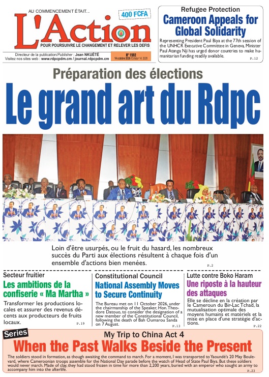 cpdm_rdpc's tweet photo. L-rsquoAction N° 1592 — 14 octobre 2026 - https://t.co/kI014laQ43 https://t.co/NE737sQXDM