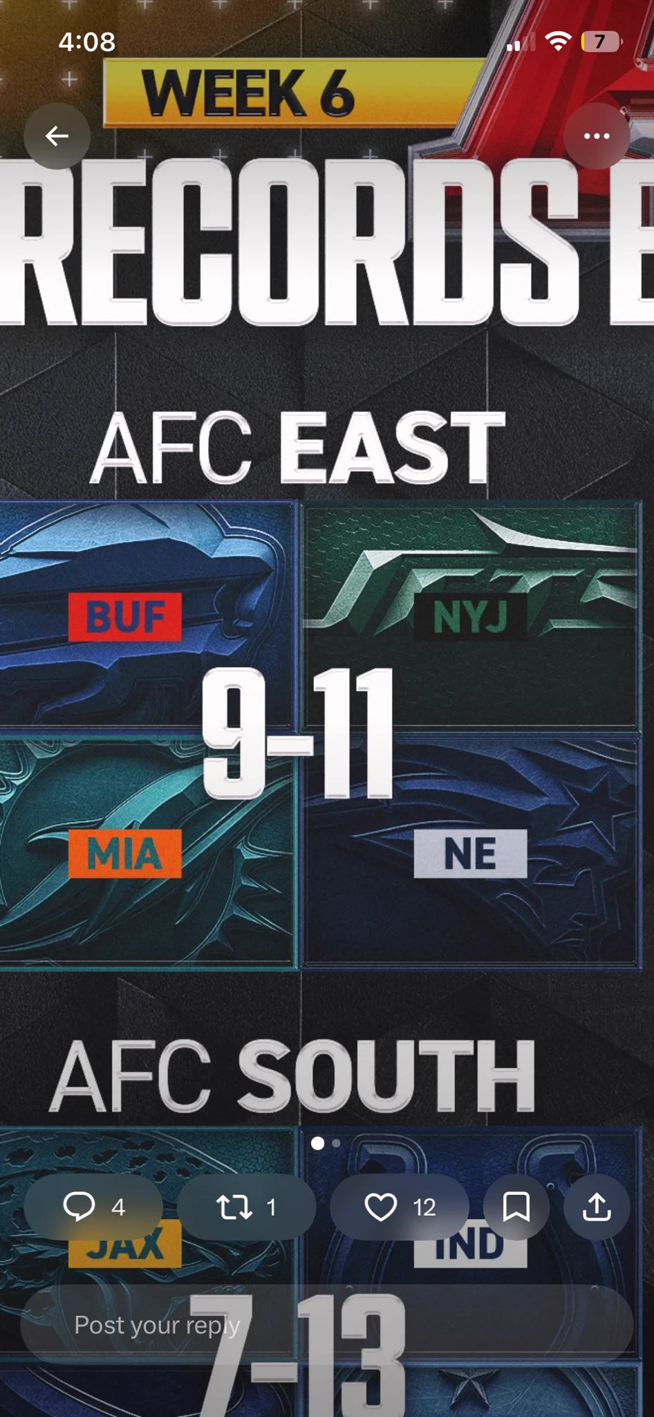 FOX Sports: NFL on X: 