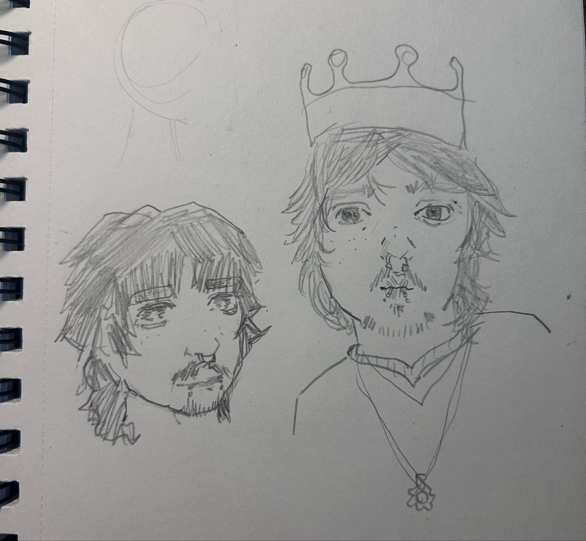 Leon_S_Kibidi's tweet photo. bran from #ResidentEvil and a wonky self portrait .. I HAVE HOBBIES !! https://t.co/nS6lNemVqH