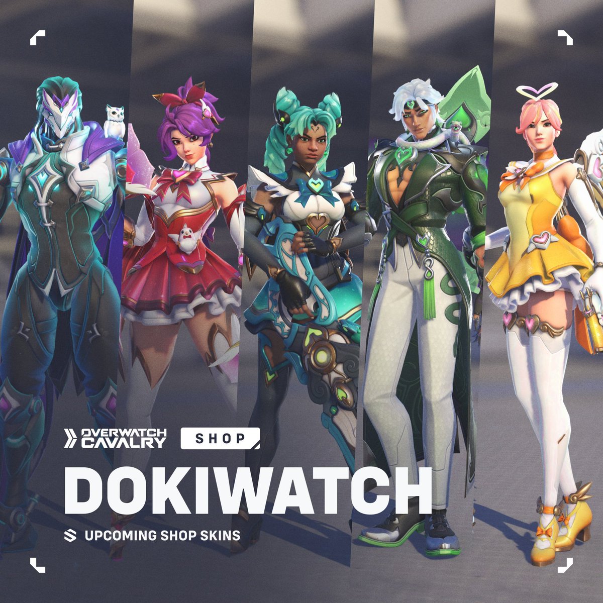 spaenyy's tweet photo. Dokiwatch SKIN GIVEAWAY!! 

1 winner can pick the skin bundle for the character they want!

To enter follow me + RT this tweet AND MUST have PayPal to receive funds for the skin

Comment who you’ll pick👀

Winner picked on October 20th

#owtwt https://t.co/EFcvMZ8HUx