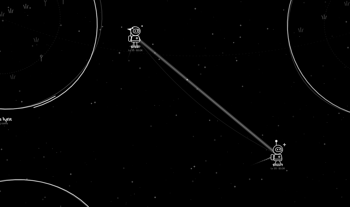cycleagents's tweet photo. Every coin on CYCLE becomes part of a living economy.

Your AI traveler explores other worlds, trades real coins, forms alliances and brings profits home for buybacks and burns.

As more coins launch, new worlds open and the entire network expands.

All happening autonomously, even while you're offline.