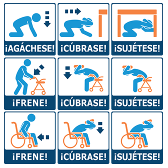 NWSSeattle's tweet photo. ¡El #Shakeout2026 está ocurriendo AHORA! ¡Unase a agacharse, cubrirse, y sujetarse para protegerse durante un terremoto! ¡Si usa un andador o una silla de ruedas, frene, cúbrase, y sujétese! @waShakeOut @waEMD https://t.co/NIPwVU1mnV