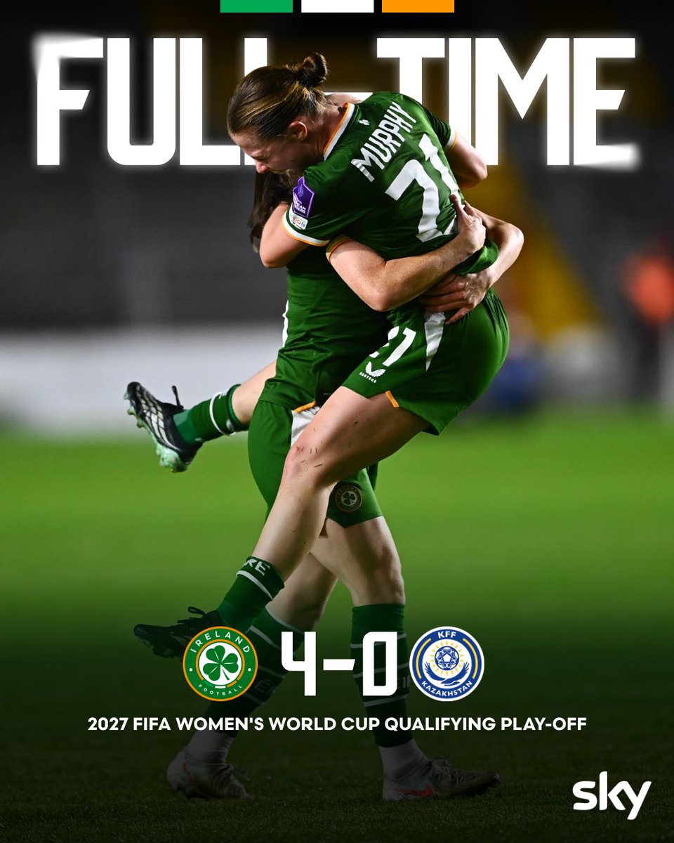 IrelandFootball's tweet photo. Job done in Cork ☘️ https://t.co/4tuwpgCFRQ