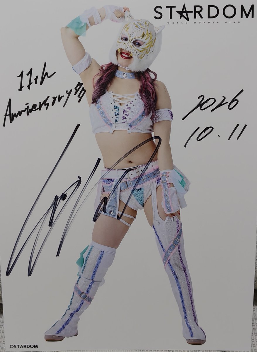 zoido10's tweet photo. 2026.10.14 沙希様 休憩中…171日目
鹿島沙希様おはようございます🙂
お渡し会行きましたがめちゃくちゃ緊張しました…
今でも沙希様とアーティストのベルト巻いた試合見ちゃうんですよね😆
めちゃくちゃステキでカッコイイSLK🐯様でした〜🤭

今日も何卒🏧 ｱﾗｼﾀ〜💨
#鹿島沙希 #キモオタ #SLK https://t.co/MeLmNlBa6c