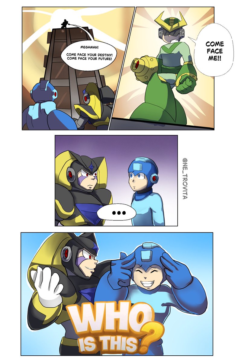 NeTrovitaOG's tweet photo. That moment from archie comics issue #20 

#megaman #rockman #MegaMan #meme https://t.co/YrEnZ0qAtT