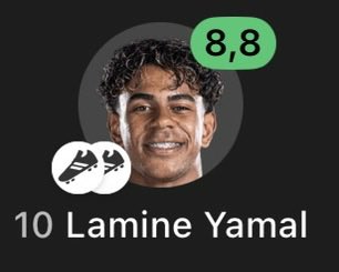 RevenRV's tweet photo. "No conozco a Lamine Yamal" https://t.co/I76s96j2dI