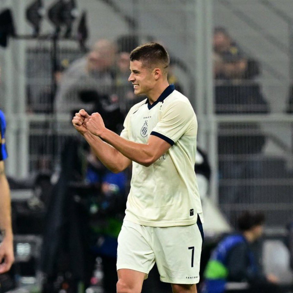 ChristianVqro's tweet photo. ⚽️⚽️⚽️ Hat trick de Tresoldi en San Siro ante el Inter.

Jugador con ofertas internacionales de Alemania e Italia pero que sigue tomándose su tiempo para decidir.

El Borussia estuvo a punto de llevárselo en verano pero el Brujas forzó el precio y se quedó.

Jugador por el que se va a pagar mucho dinero el próximo verano.
