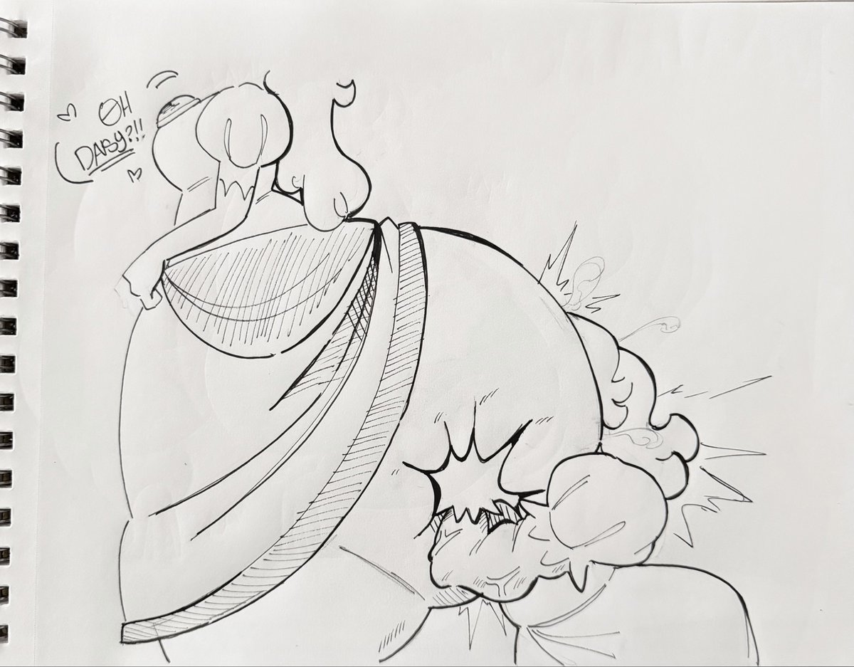 artsyymartsyyyy's tweet photo. Was kinda inspired to draw Peach with a massive ass https://t.co/fsReUuQFku