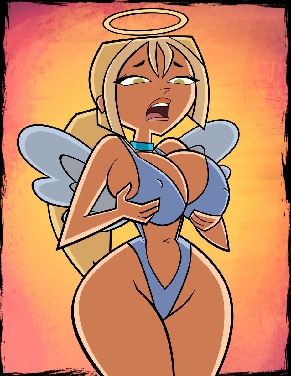 Grimphantom_Inc's tweet photo. Even angels struggle on Halloween. Part of the collab with @screwlooseryan here's the 1st Set of TDI Halloween pinups, 1st is Bridgette dress as a sexy angel. We have more to come, folks! Stay tuned + Halloween sale at the Screwloose Shop soon 🎃

#GrimphantomArt #Halloween https://t.co/e5FYh98f53