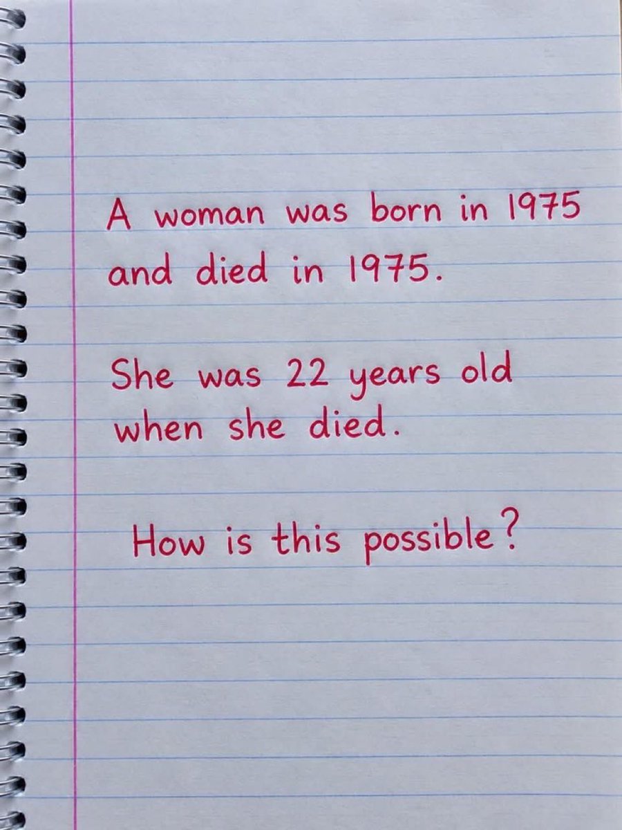elizay560's tweet photo. Don’t answer too quickly… read it twice!

How's this possible??? https://t.co/Ersf24JwL9