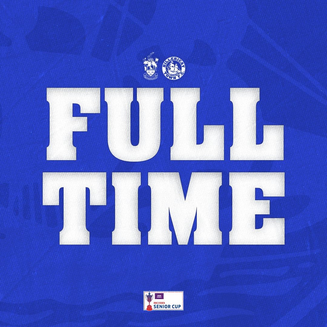 BTFC's tweet photo. 3 nil to Billericay Town in an enthralling game. Blues through to round 4. Totally deserved. 💙💙💙 https://t.co/feeMBaRJxj