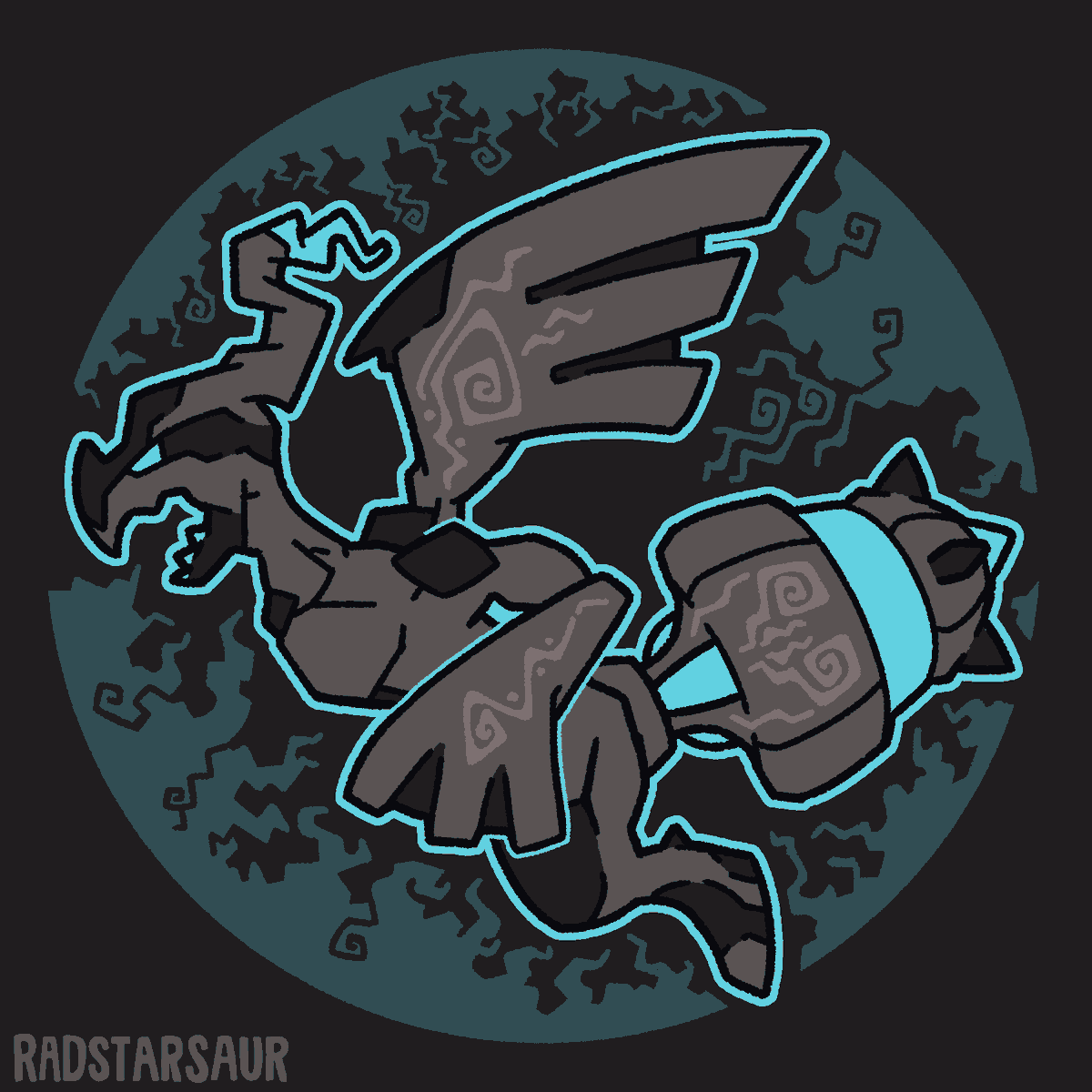RadStarsaur's tweet photo. Reshiram and Zekrom https://t.co/g1DDCtFKyL